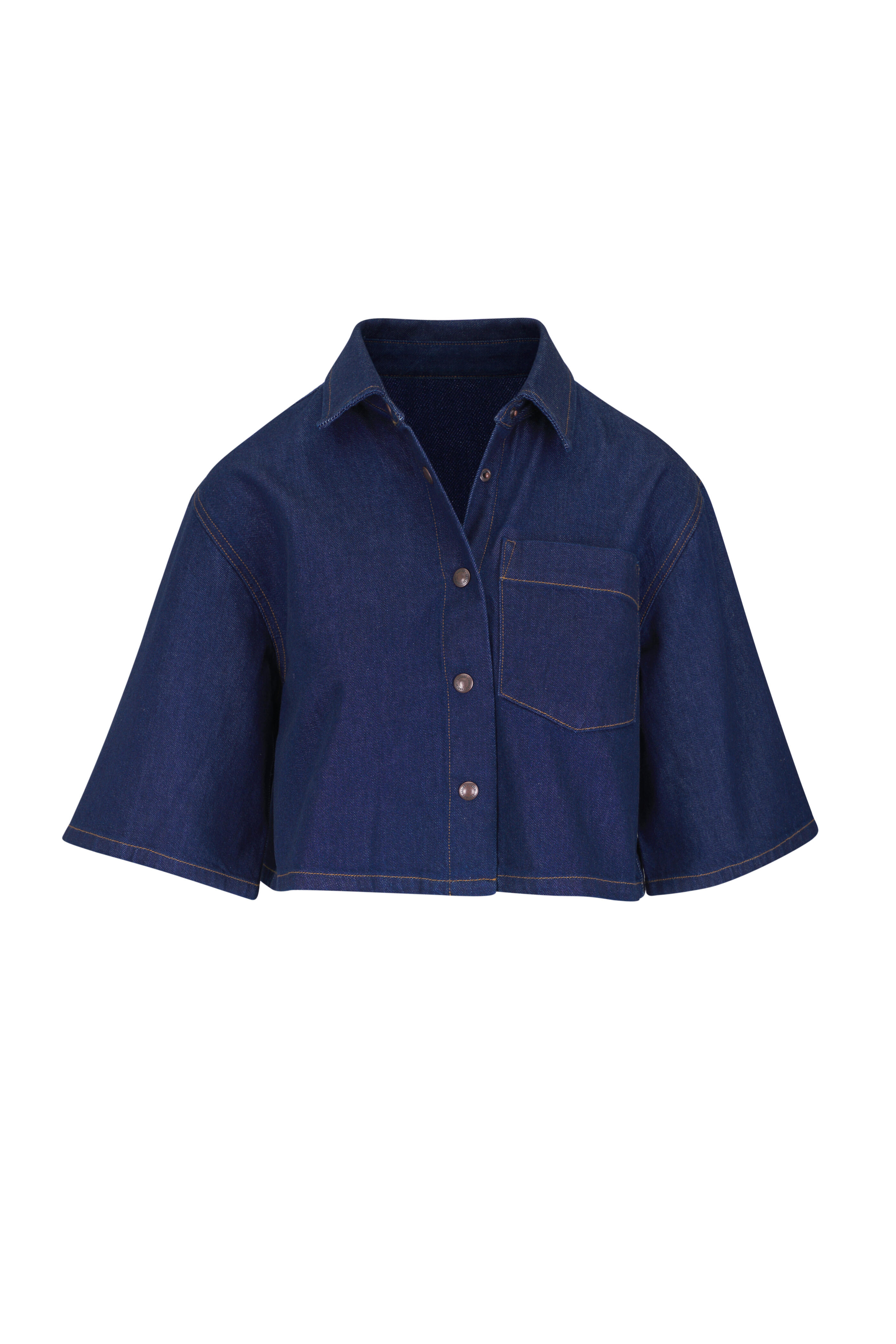 Agolde - Tomine Indigo Blue Jean Shirt