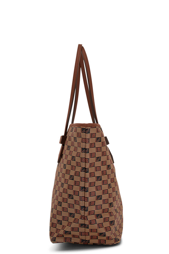 Moreau Paris - Medium Saint Tropez Classique Brown Monogram Tote