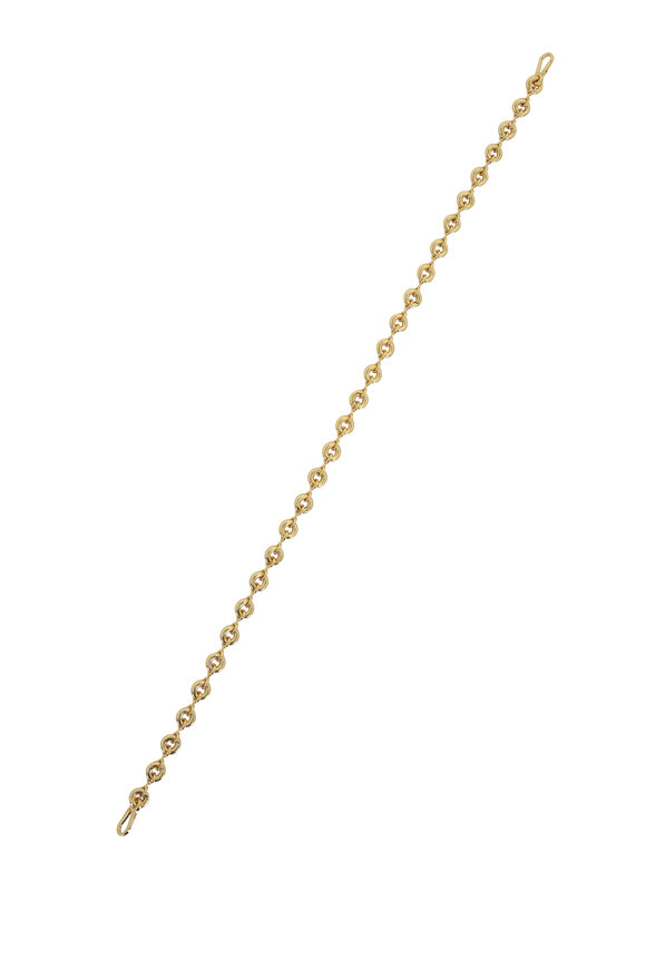 Loewe Gold Tone Donut Chain Strap