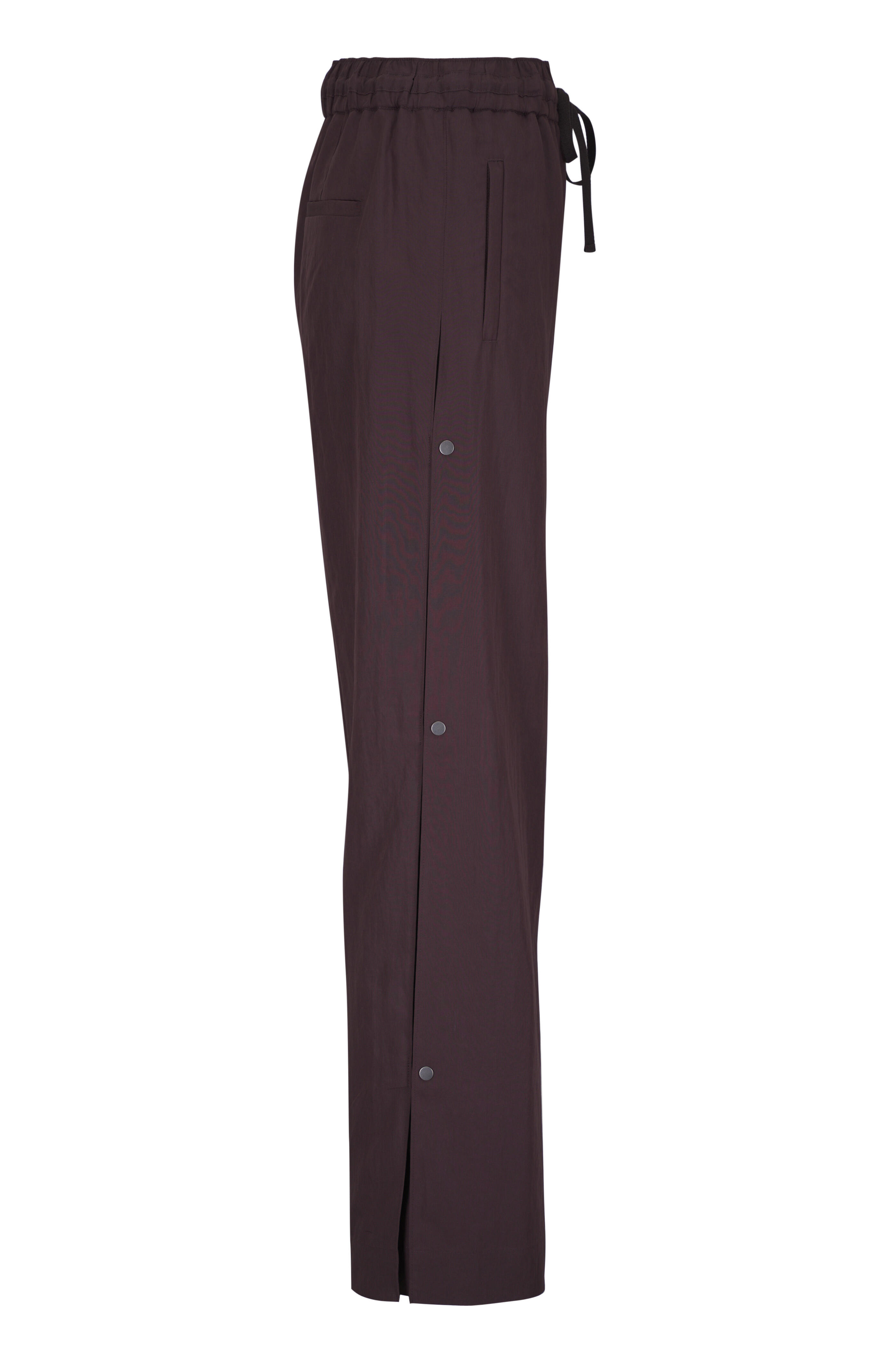 Vince - Dark Coffee Side Snap Pull On Pant