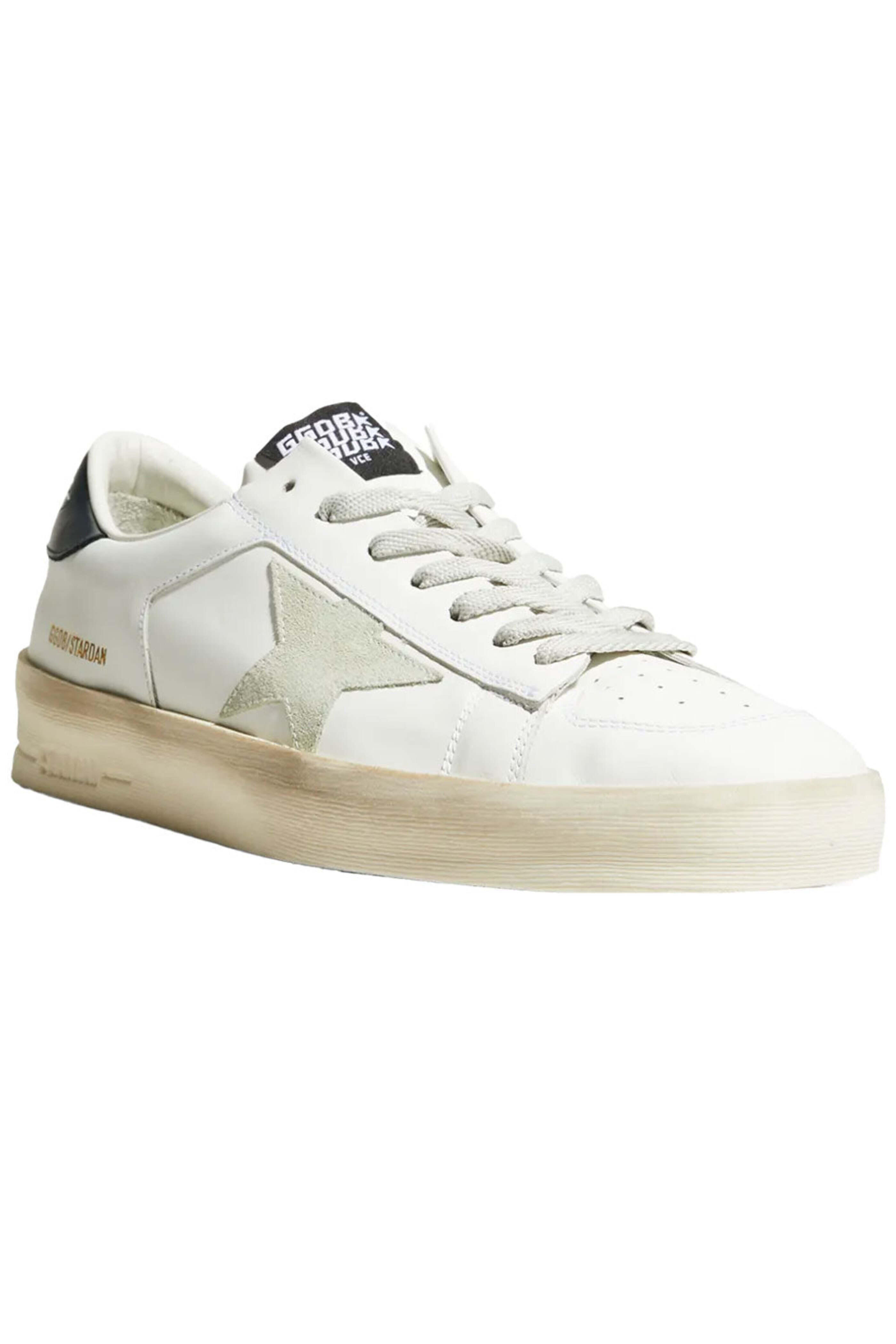 Golden Goose - Stardan Sneaker in White Ice and Black