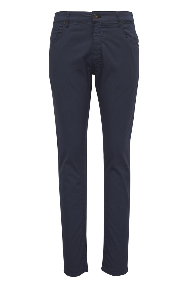 【PORTERNA】Land B Two-Tuck Trousers Neighborhood Two Tuck Trousers | Black | FARFETCH