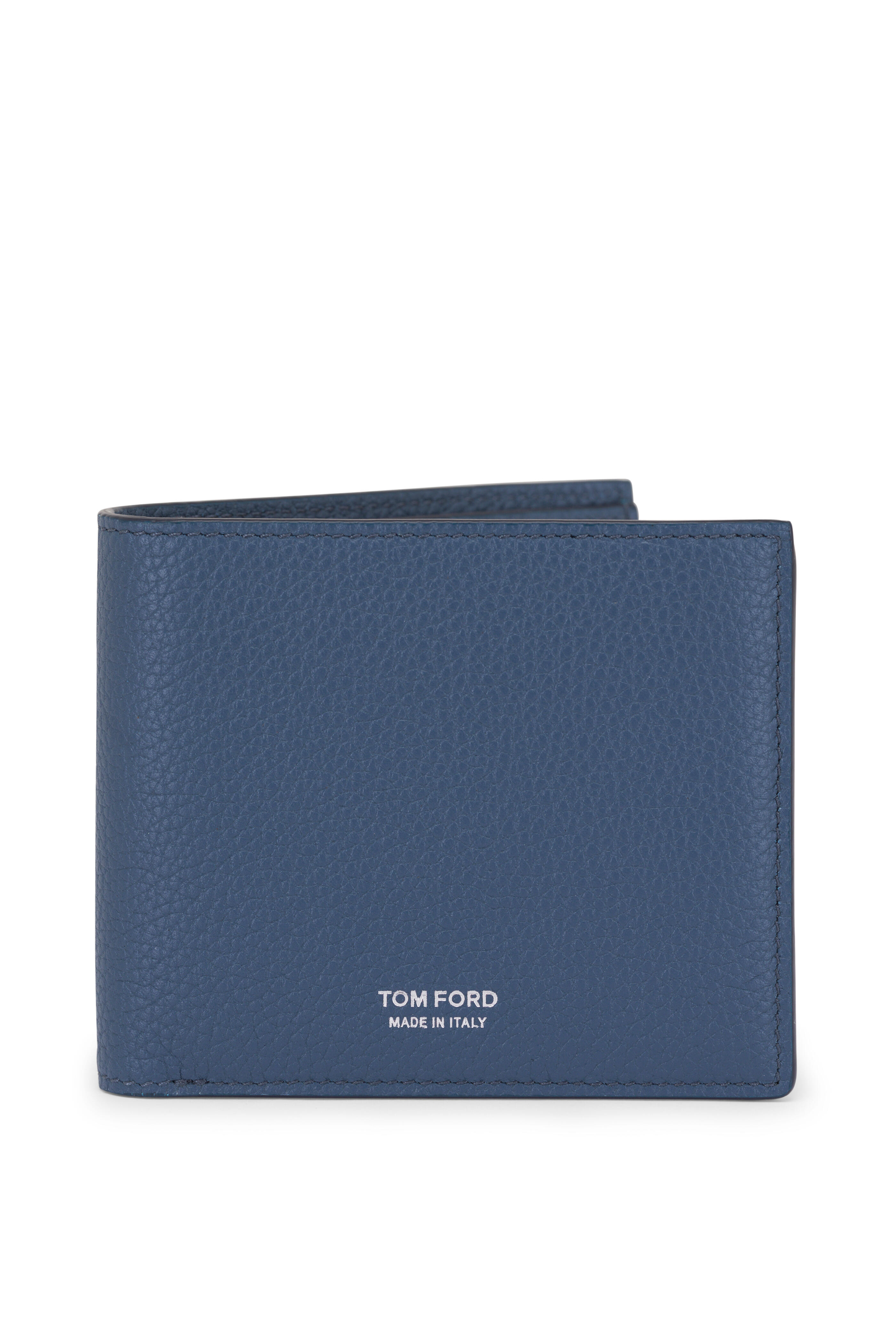 Tom Ford - Indigo Leather Bi-Fold Wallet | Mitchell Stores