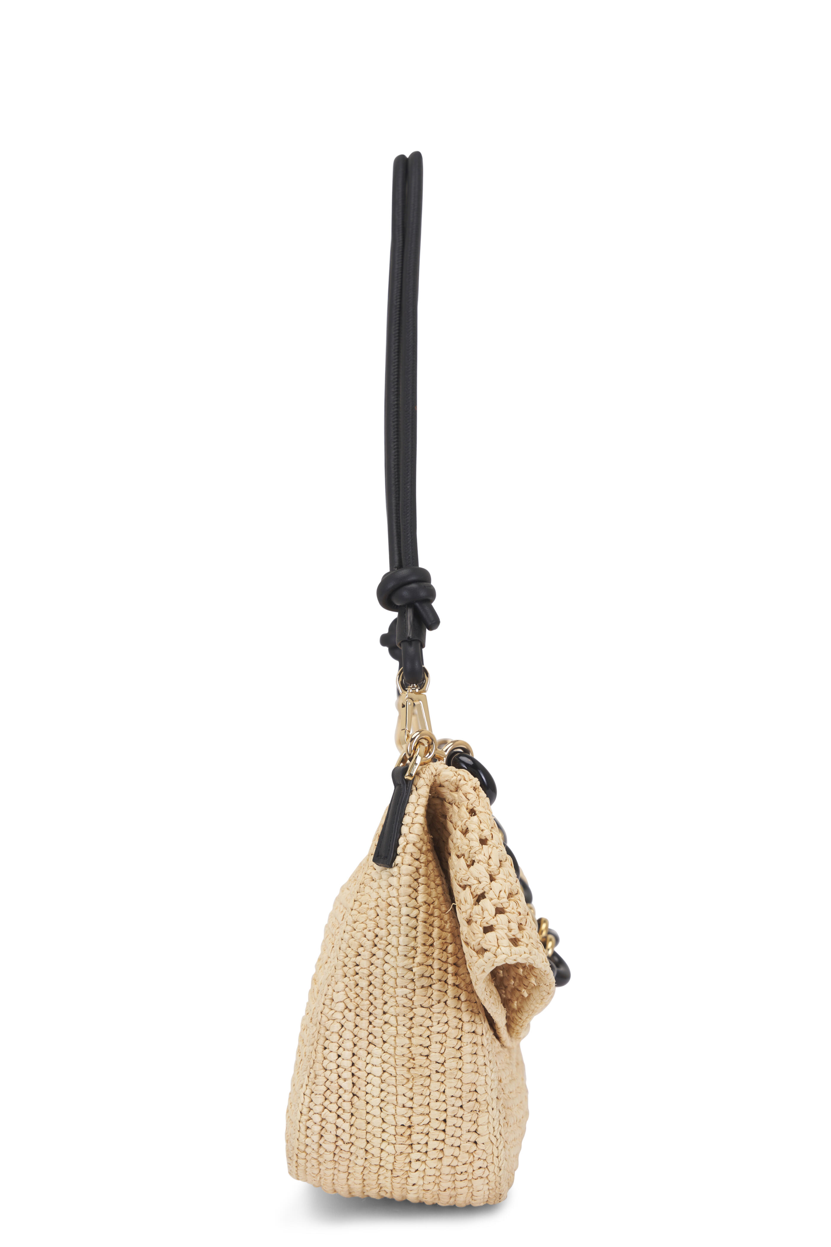 Loewe - Ola Natural Small Fold Over Chain Bag | Mitchell Stores Loewe - Ola Natural Small Fold Over Chain Bag | Mitchell Stores