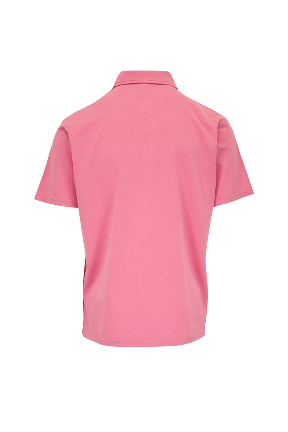 Peter Millar Everyday Venetian Pink Cotton Piqué Polo - view 5