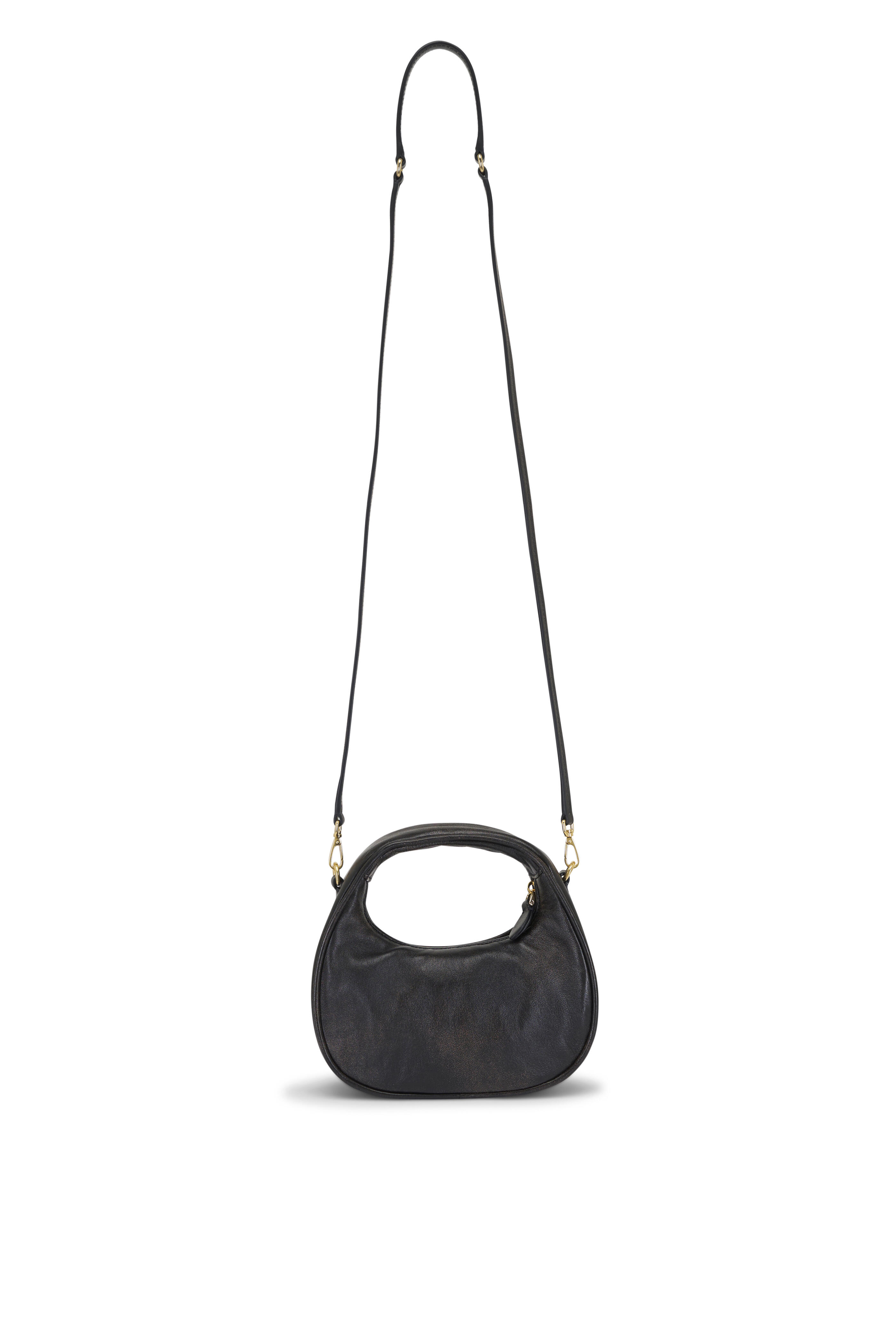 Miu Miu - Mini Wander Coffee Embroidered Leather Bag