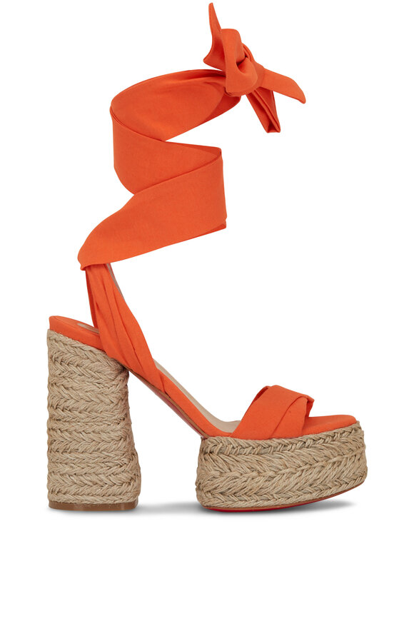 Christian Louboutin - Mariza du Desert Espadrille Sandal, 130mm