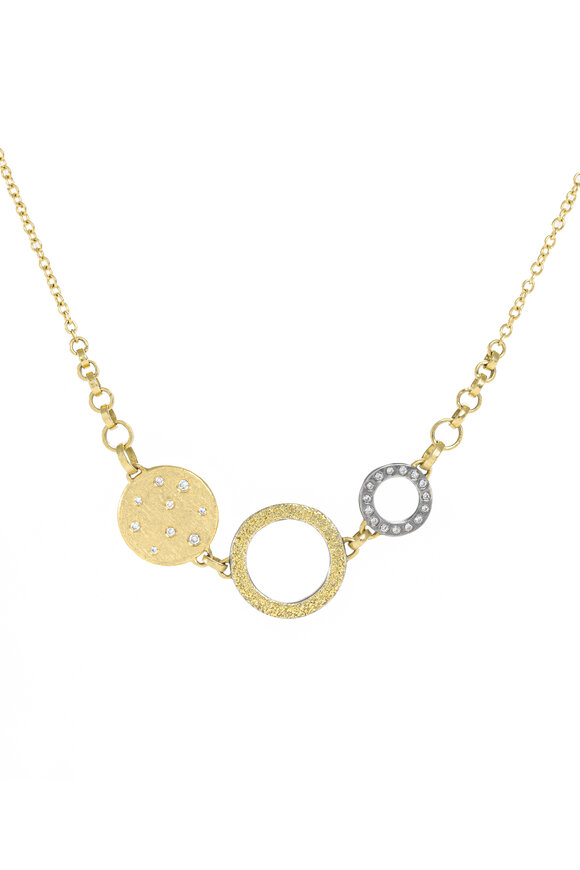 Kate Maller Scattered Diamond Everyday Necklace