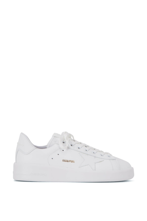 Golden Goose - Pure Star White Leather Sneaker