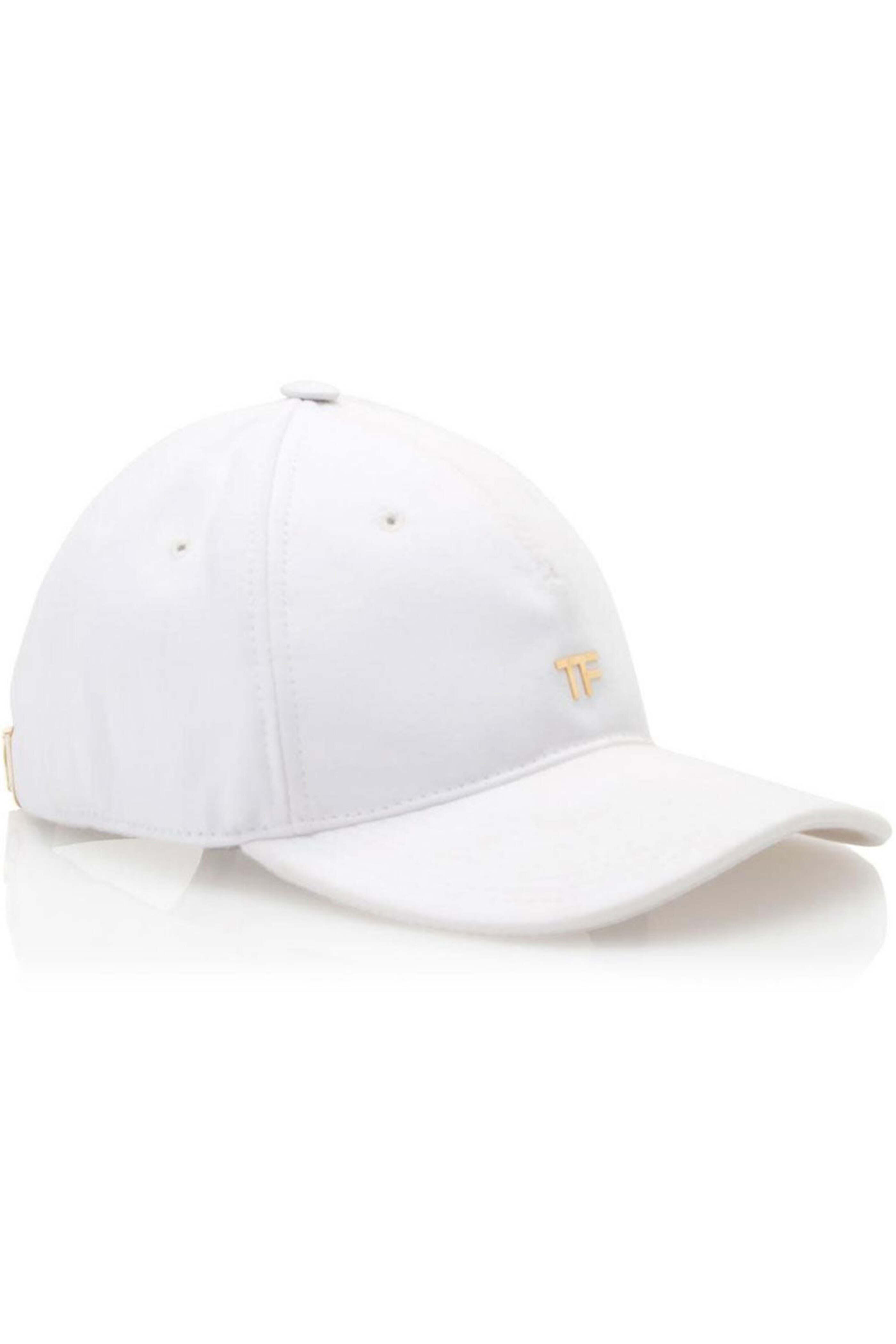 Tom Ford - Cotton Canvas Baseball Cap in White