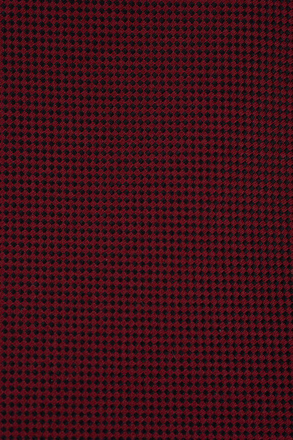 Zegna - Dark Red Textured Jacquard Silk Necktie