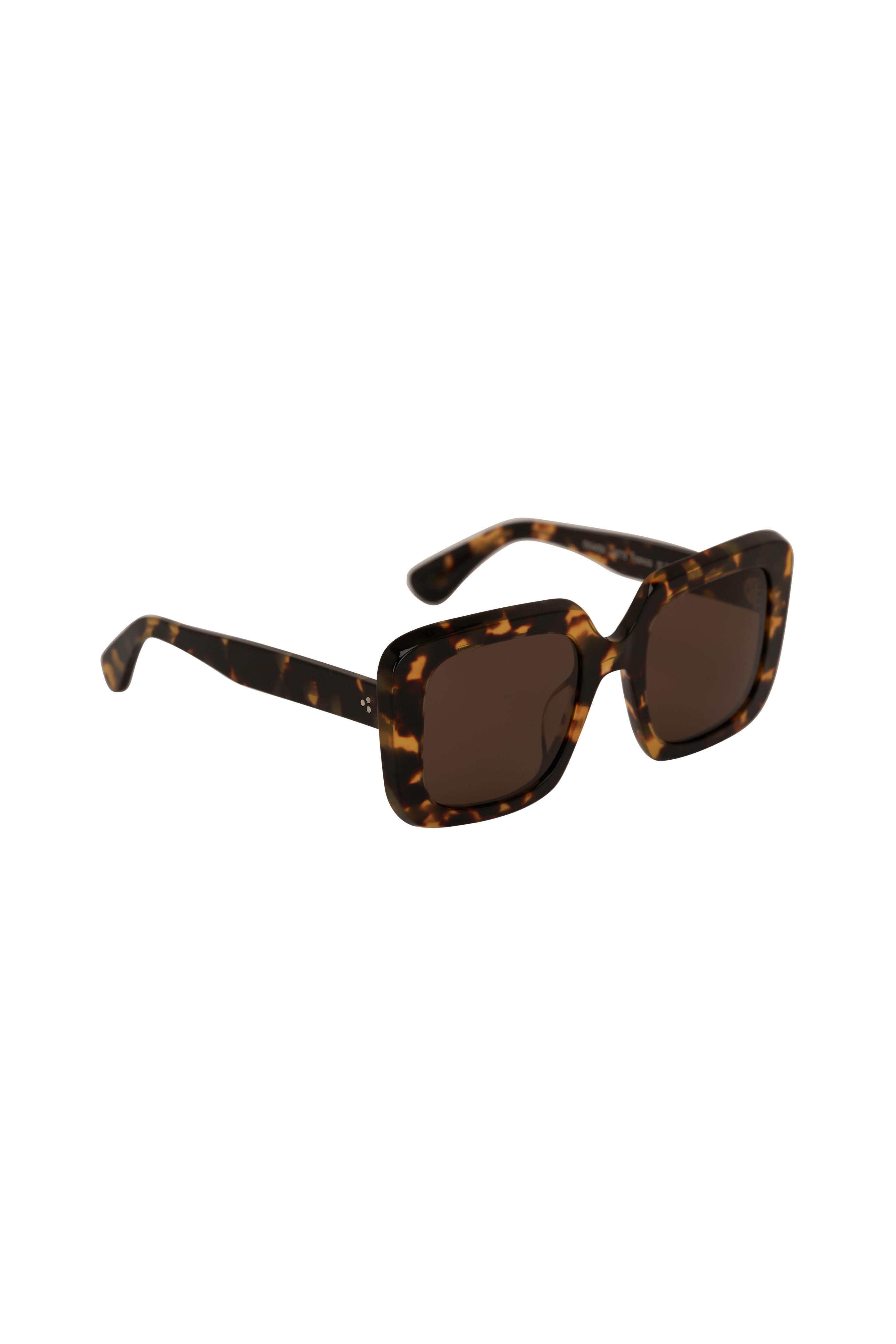 Oliver Peoples Franca Vintage DTB Brown Tortoiseshell Sunglasses