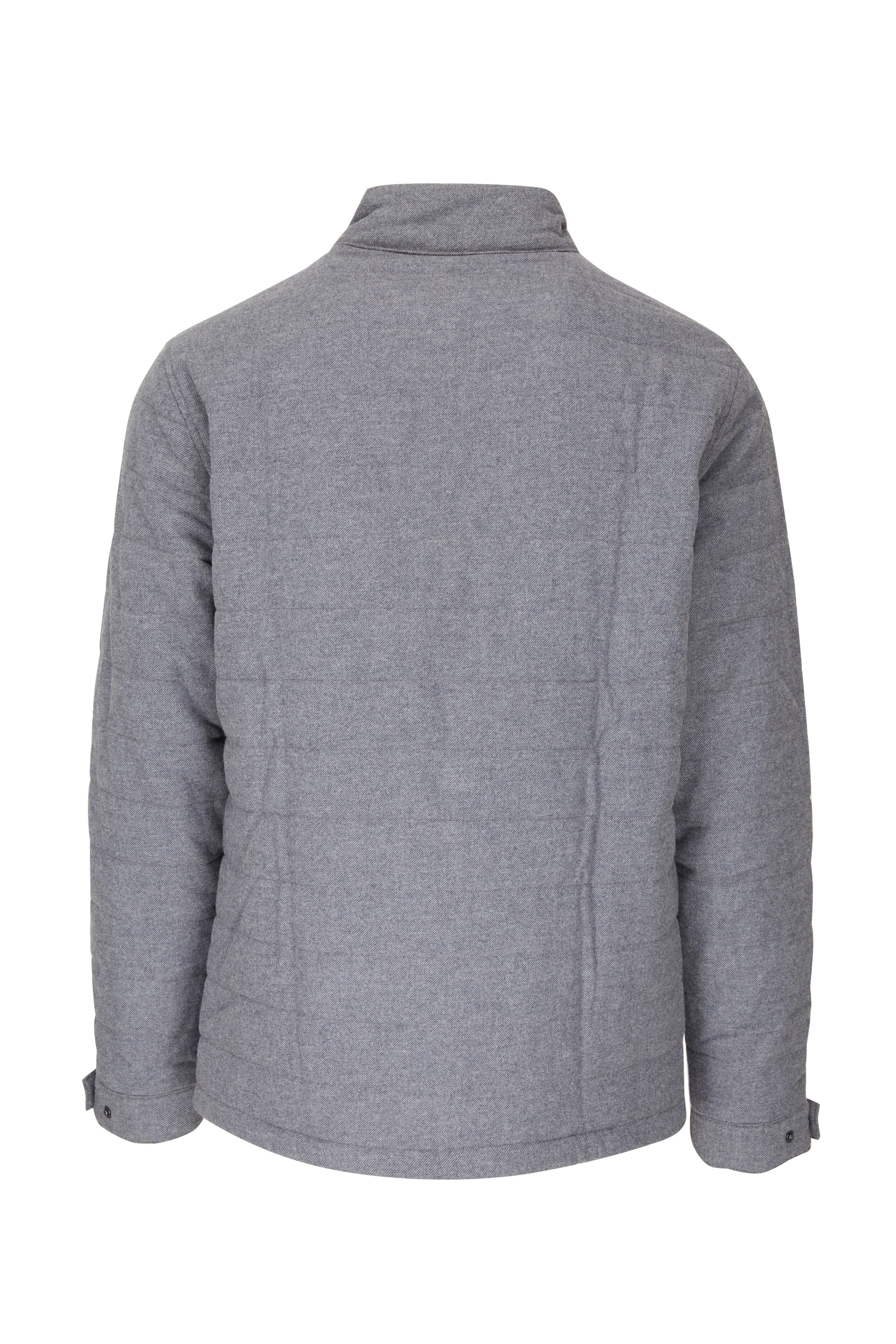 Faherty Brand - Teton Valley Gray Quilted Jacket