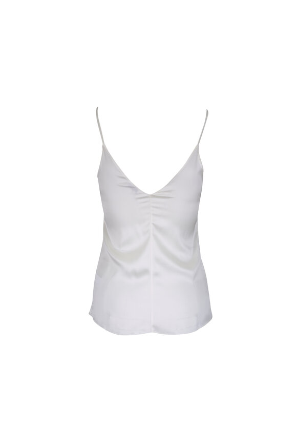 Brunello Cucinelli Natural Stretch Silk Camisole - view 2