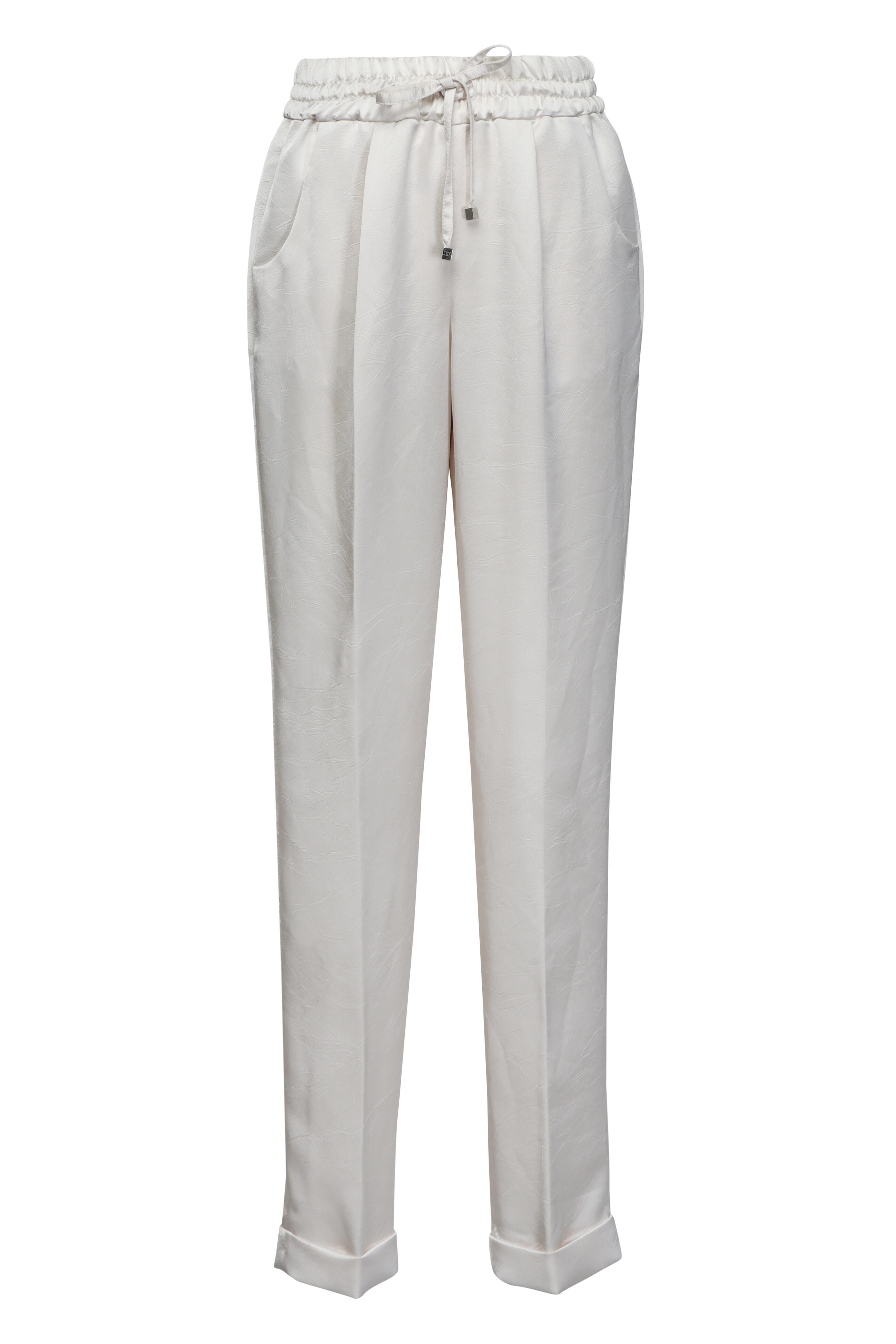 Kiton - Cream Drawstring Pant