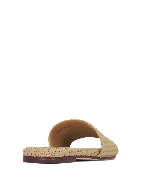 Naghedi St. Barths Camel Handwoven Slide - view 6