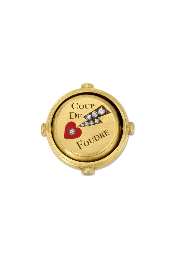 Circa 1700 Love At First Sight Talisman Pendant - view 2