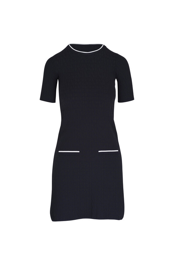 Valentino Black Toile Iconographe Mini Dress