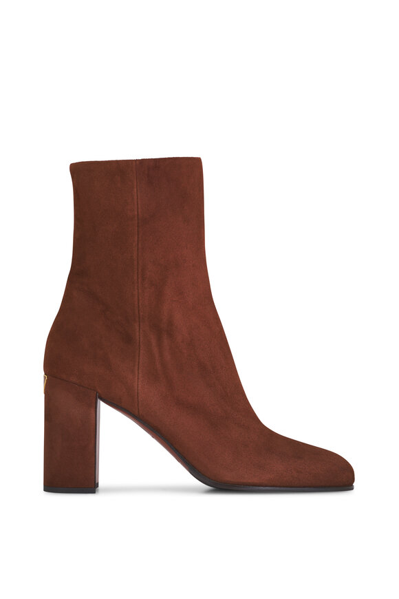 Prada - Chamois Rovere Short Suede Boot, 85mm