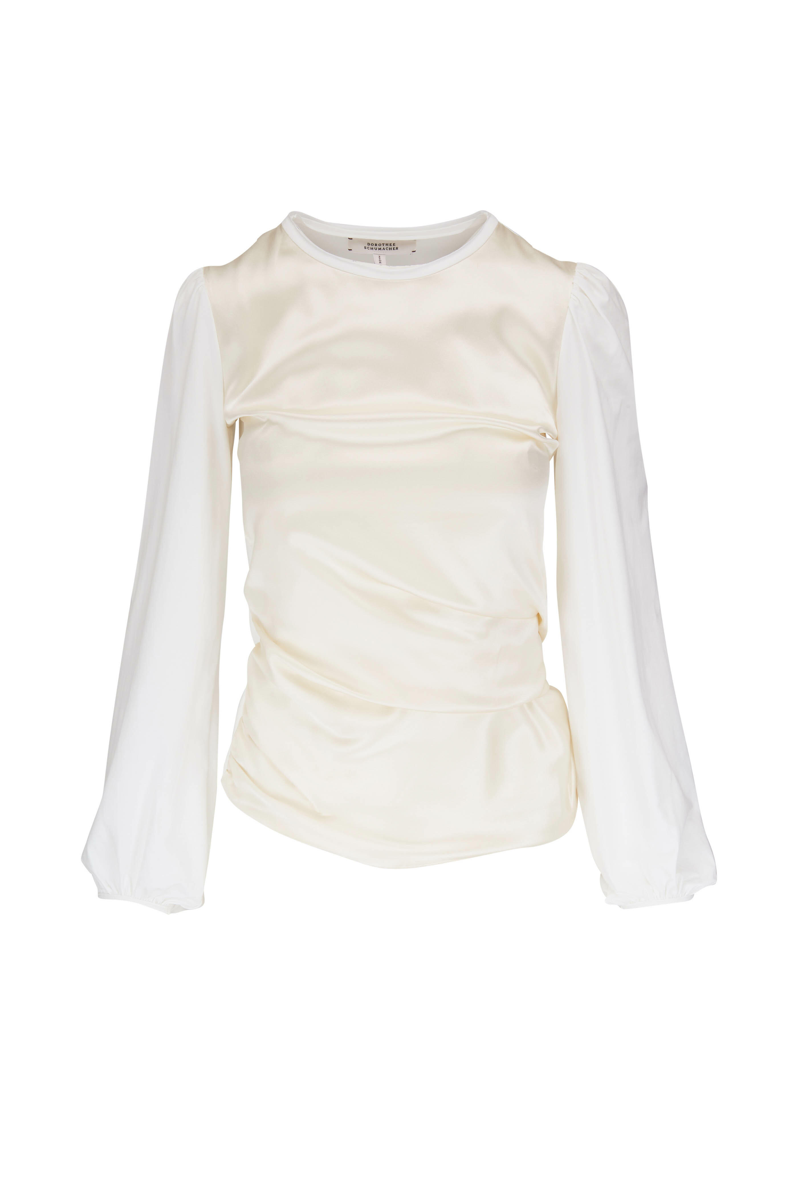 Dorothee Schumacher - Playful Volume White Blouse