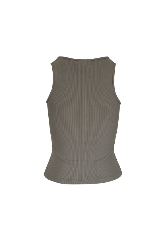L'Agence Adira Olive Scoopneck Tank - view 2