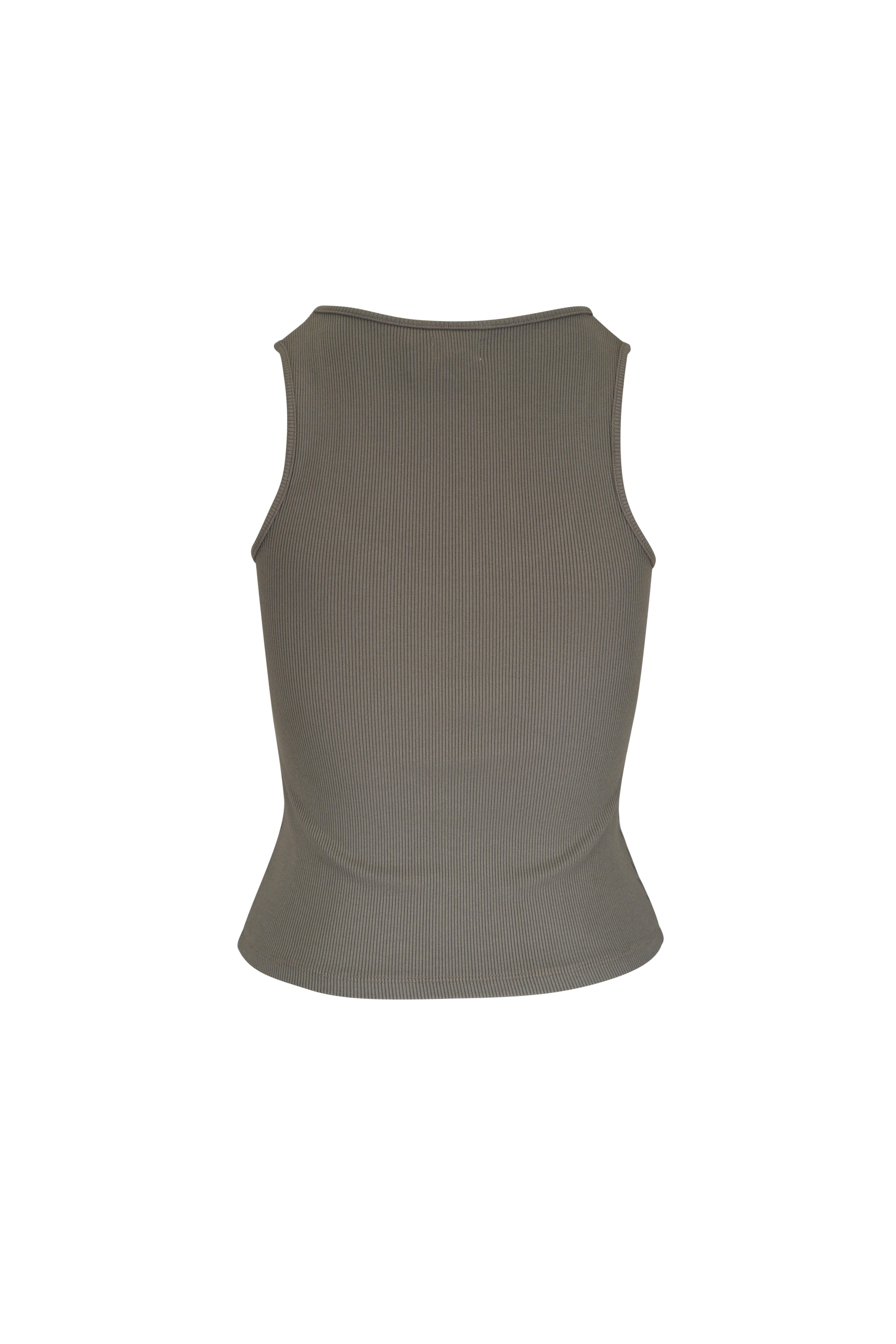 L'Agence - Adira Olive Scoopneck Tank - view 2