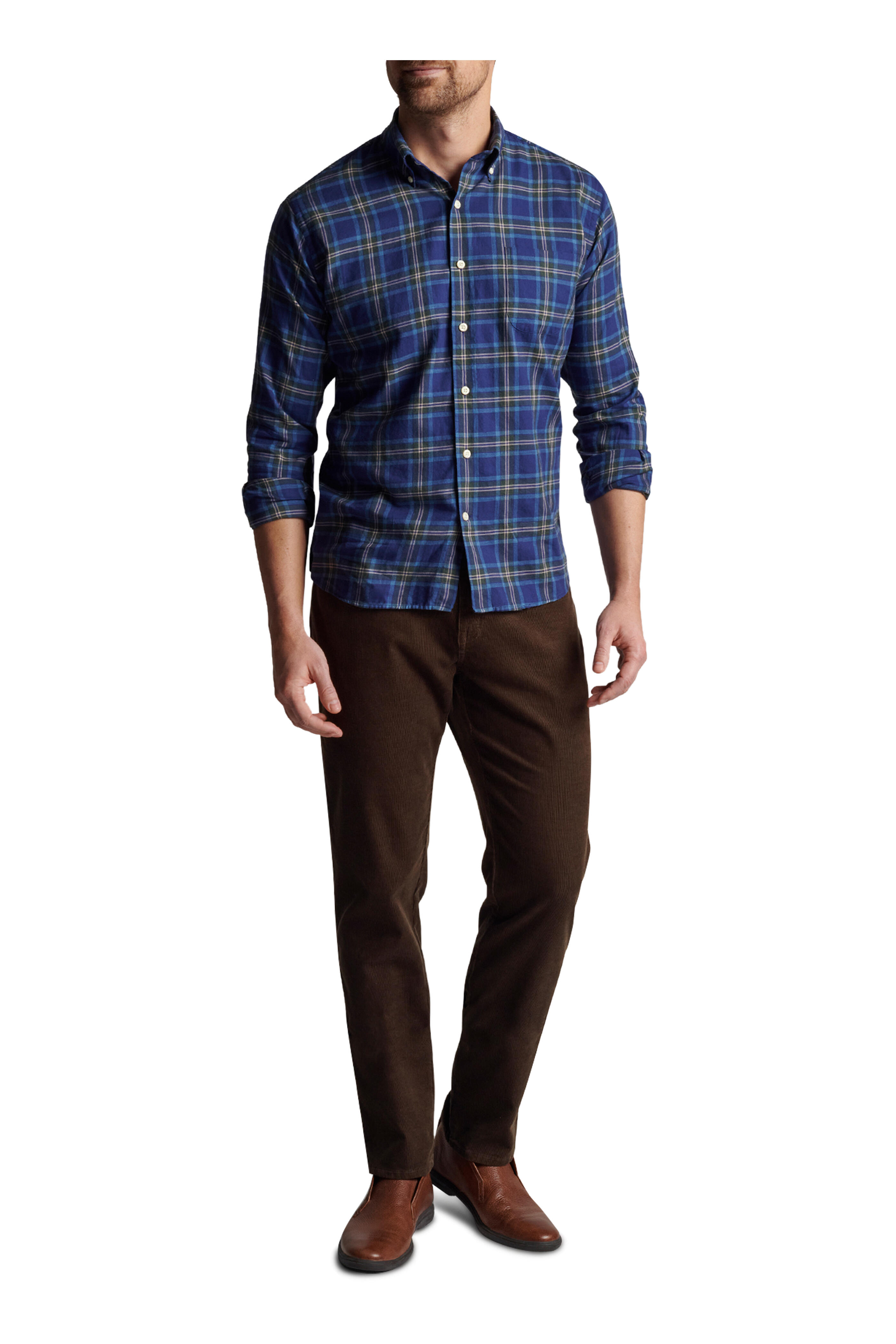 Peter Millar - Brown Superior Soft Corduroy Pant