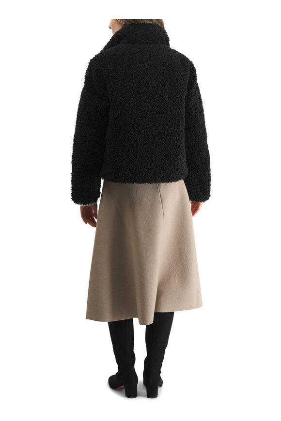 Moncler - Dusty Rose Beige Knit Skirt 