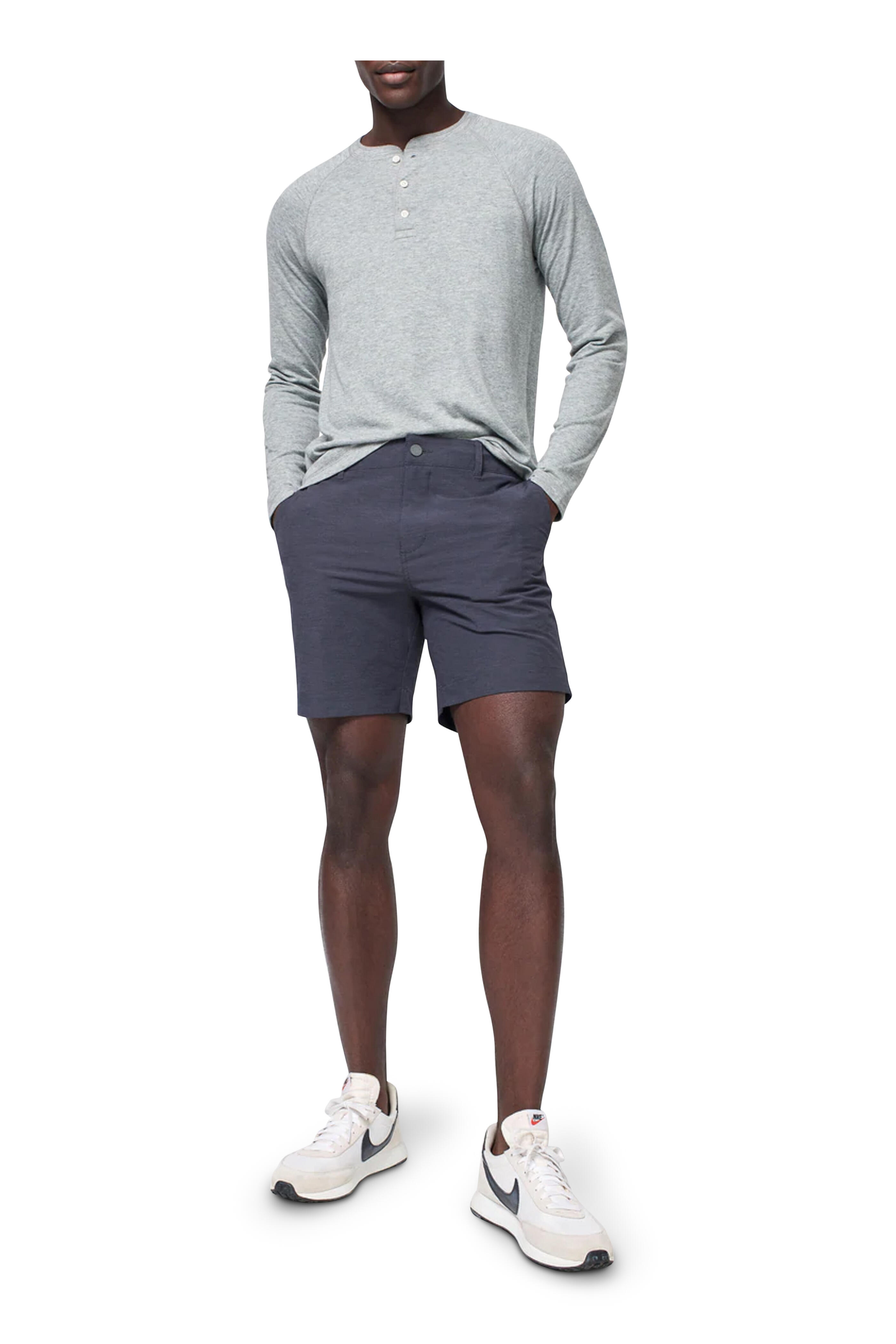 Faherty Brand - All Day™ Charcoal Shorts