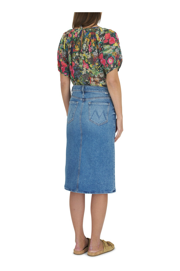 Mother - The Garden Party Pretty As A Picture Peasant Top