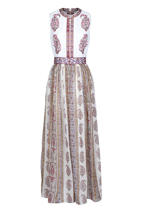 Giambattista Valli Paisley Midi Dress