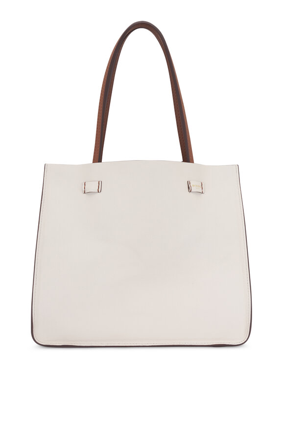 Moreau Paris Small Vincennes Saddle Brown Reversible Tote - view 7