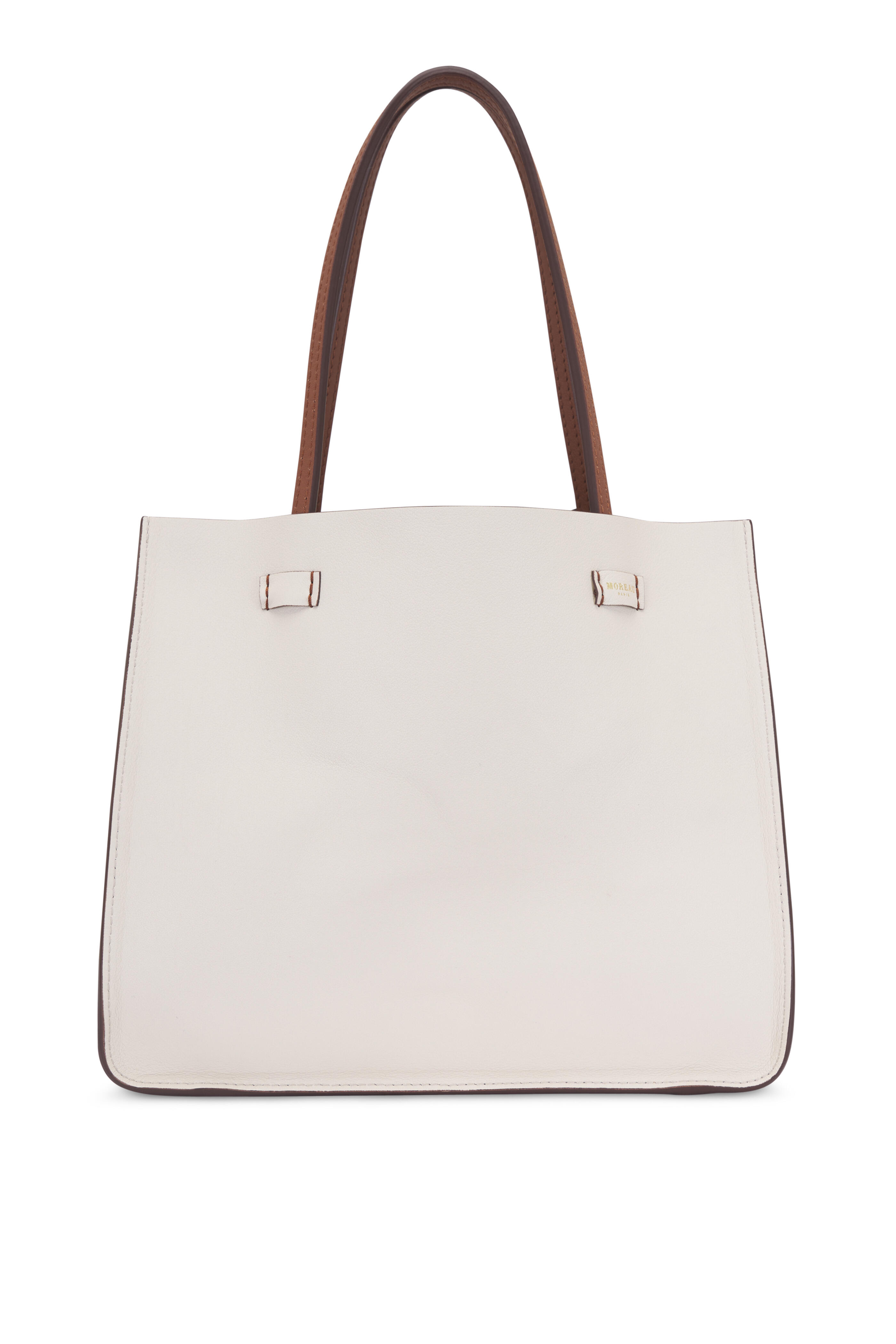 Moreau Paris - Small Vincennes Saddle Brown Reversible Tote