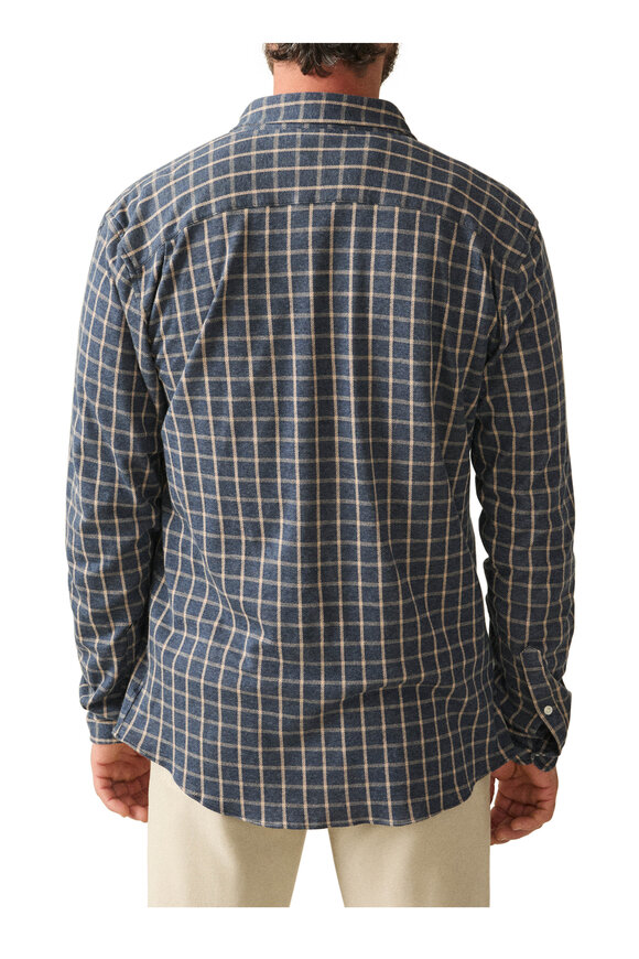 Faherty Brand - Coastline Twilight Check Knit Shirt