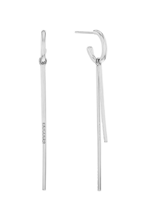 Pesavento Elegance Drop Line Diamond Earrings - view 2
