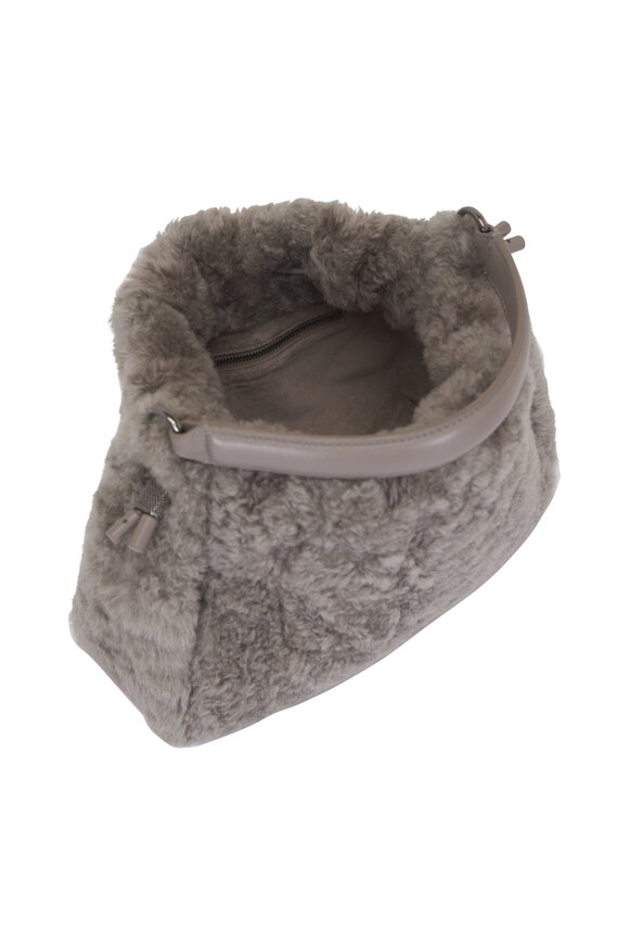 Brunello Cucinelli Small Mellow Ice Bucket Bag - view 6