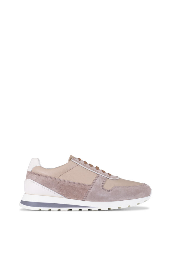 Brunello Cucinelli - Tan Suede Running Sneaker