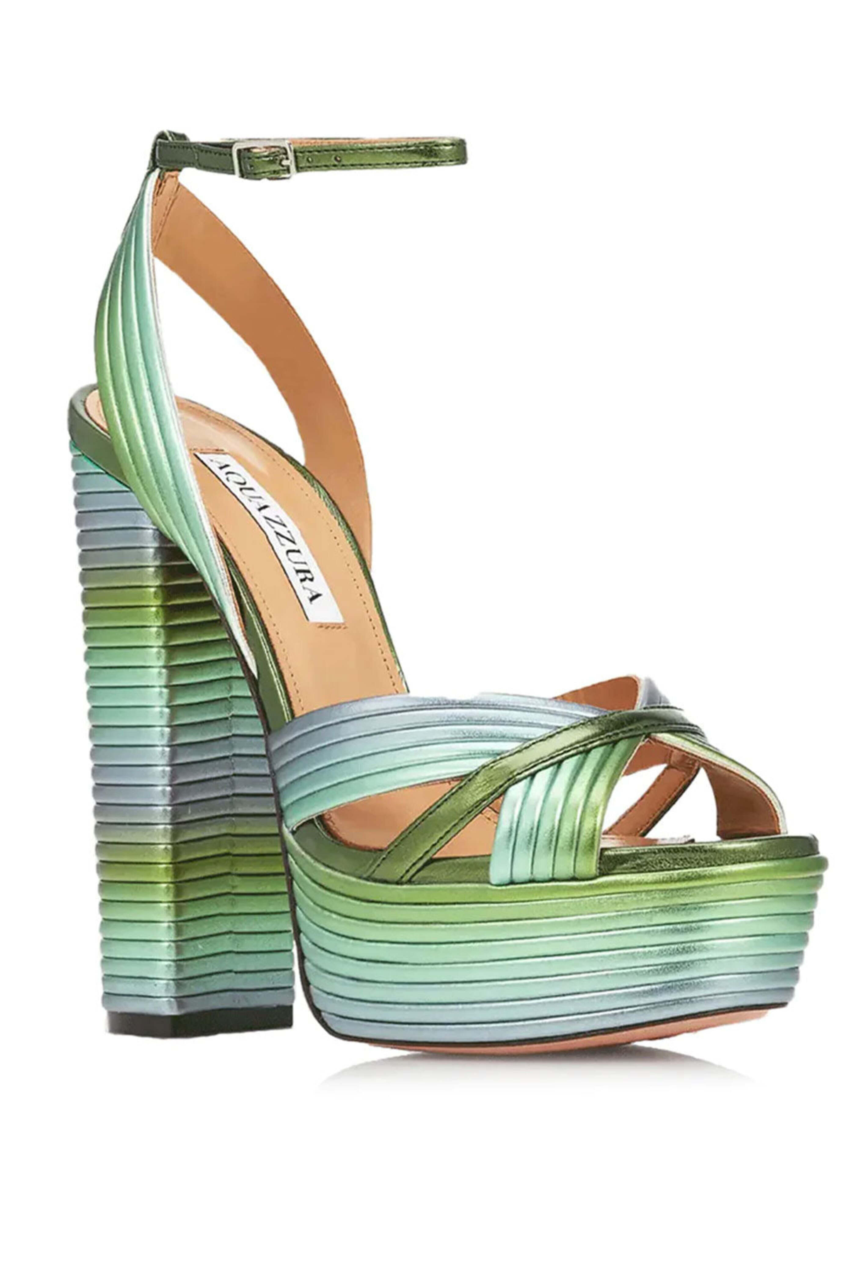 美品★Aquazzura メッシュブーツ Bisous Mesh Mule 85 2 Aquazzura@ Official