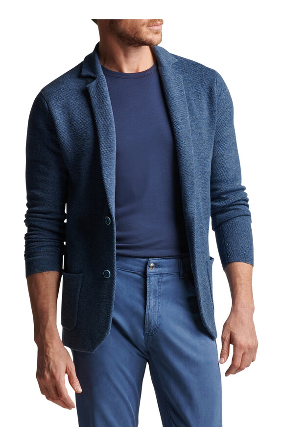 Peter Millar - Blue Concorde Sweater Blazer