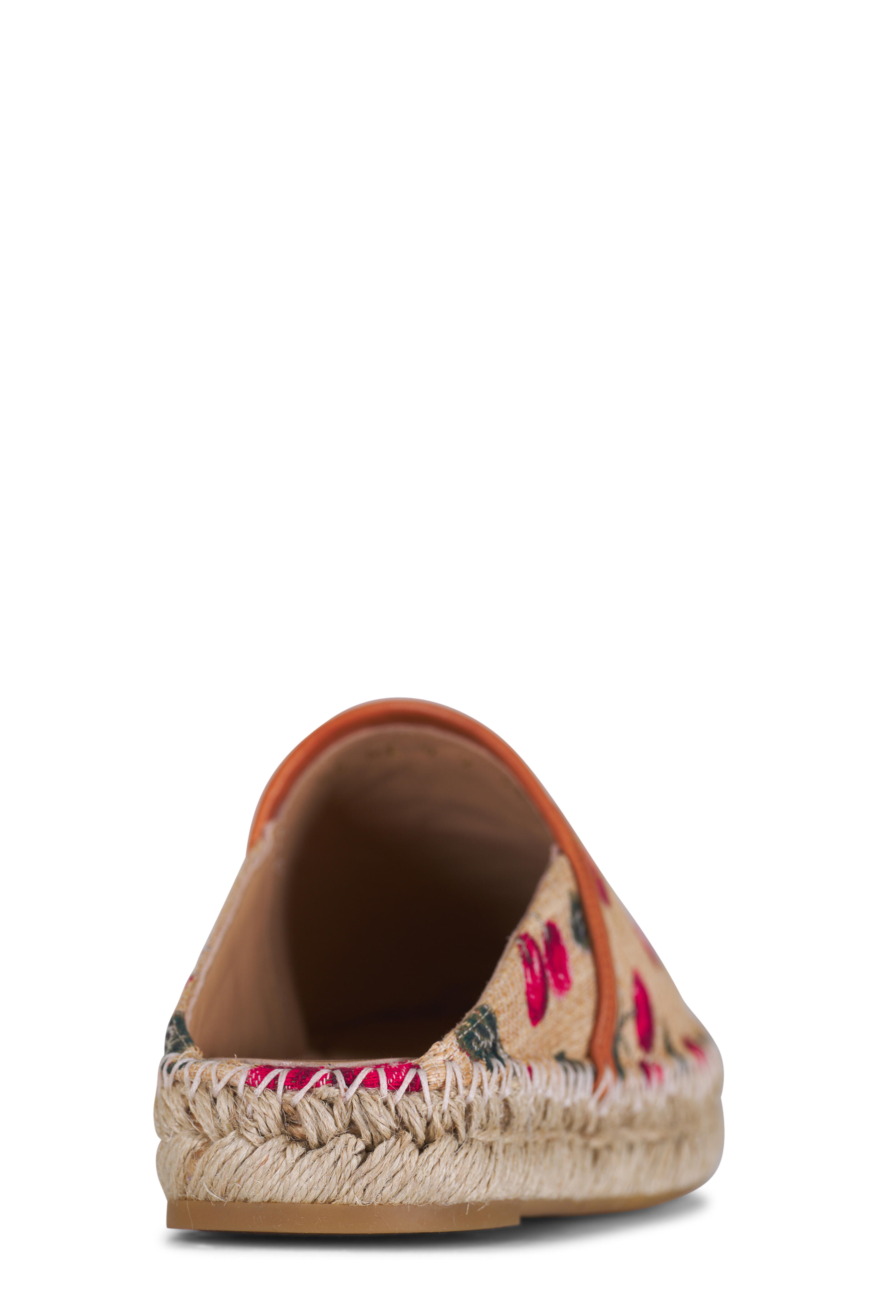 Valentino Garavani - Natural & Red Cherries VLogo Mule