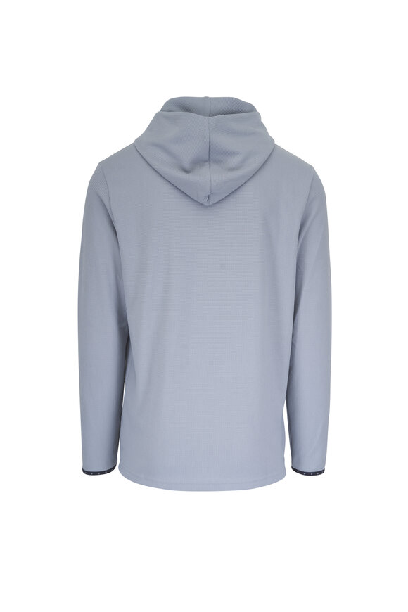 Greyson Pacific Fog Traverse Waffle Hoodie - view 2
