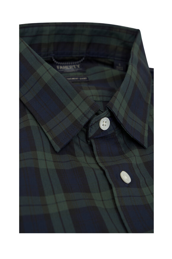 Faherty Brand - Movement™ Blackwatch Plaid Sport Shirt