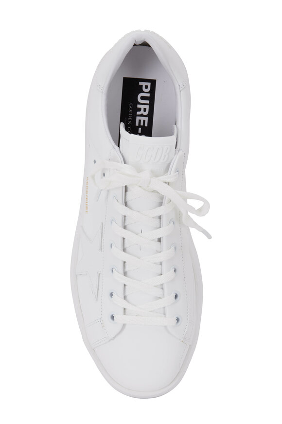 Golden Goose - Pure Star White Leather Sneaker