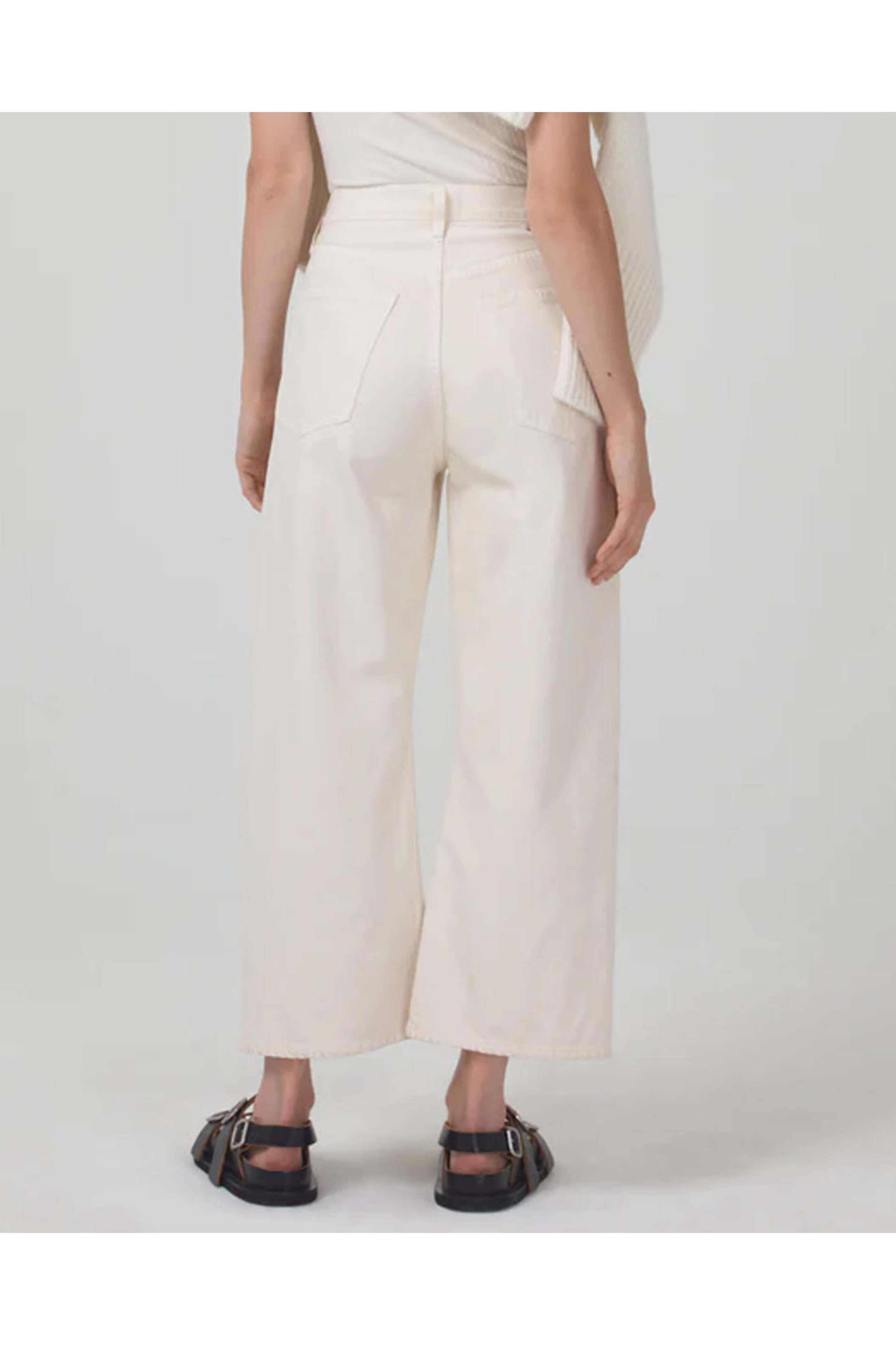 Citizens of Humanity - Vintage Wide Leg Denim Gaucho in Marzipan