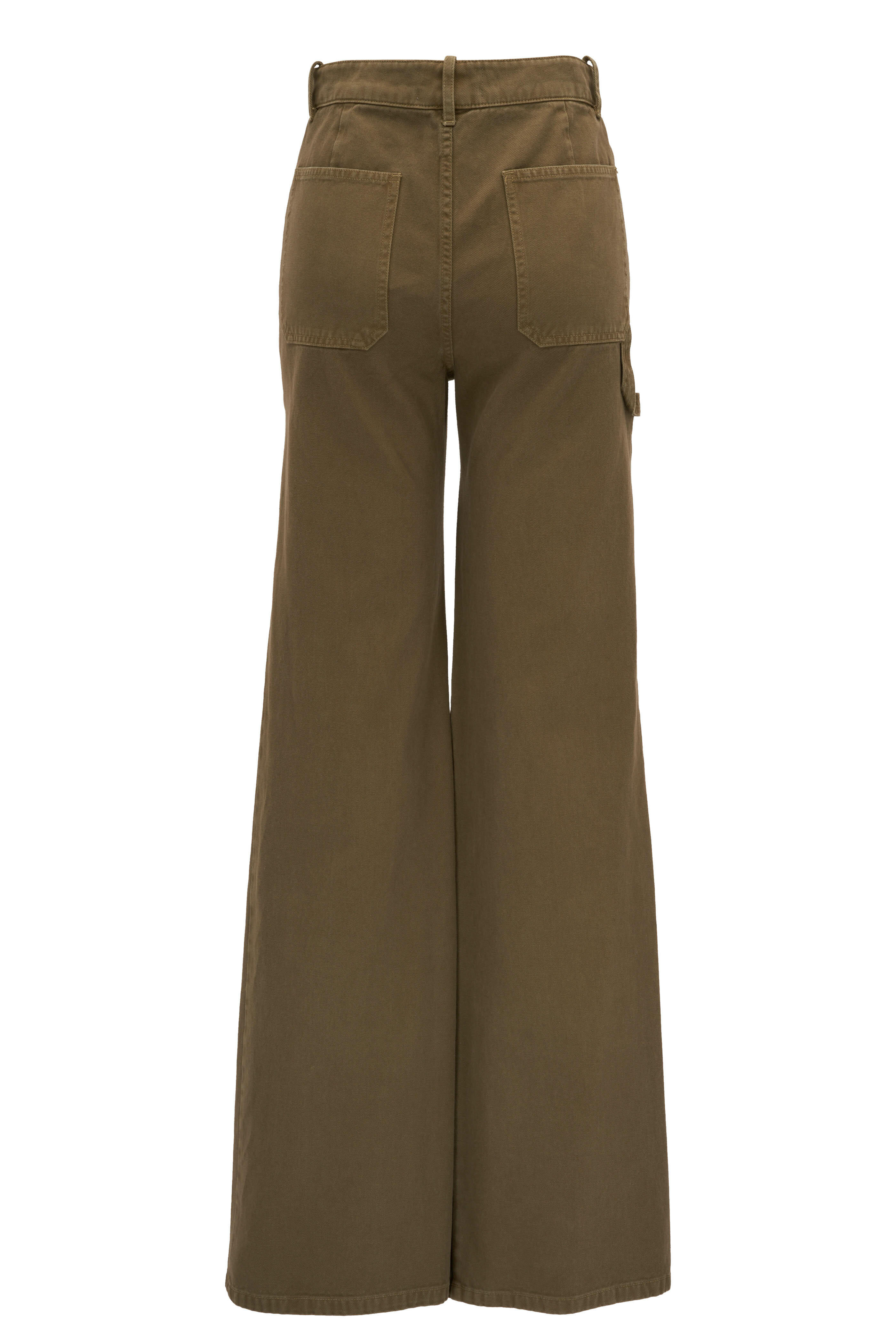 Nili Lotan - Flavie Pleated Cotton-Blend Twill Wide-Leg Pants