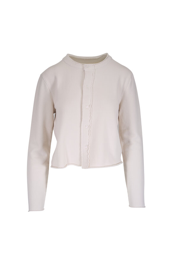 Frank & Eileen Jackie Eggshell Sweatshirt Cardigan - view 1