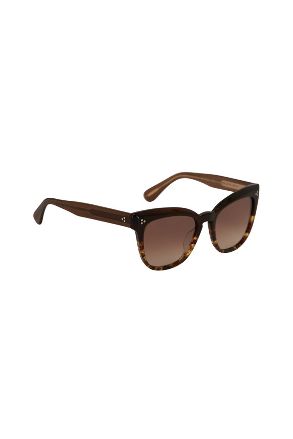 Oliver Peoples Marianela Espresso Dark Brown Sunglasses