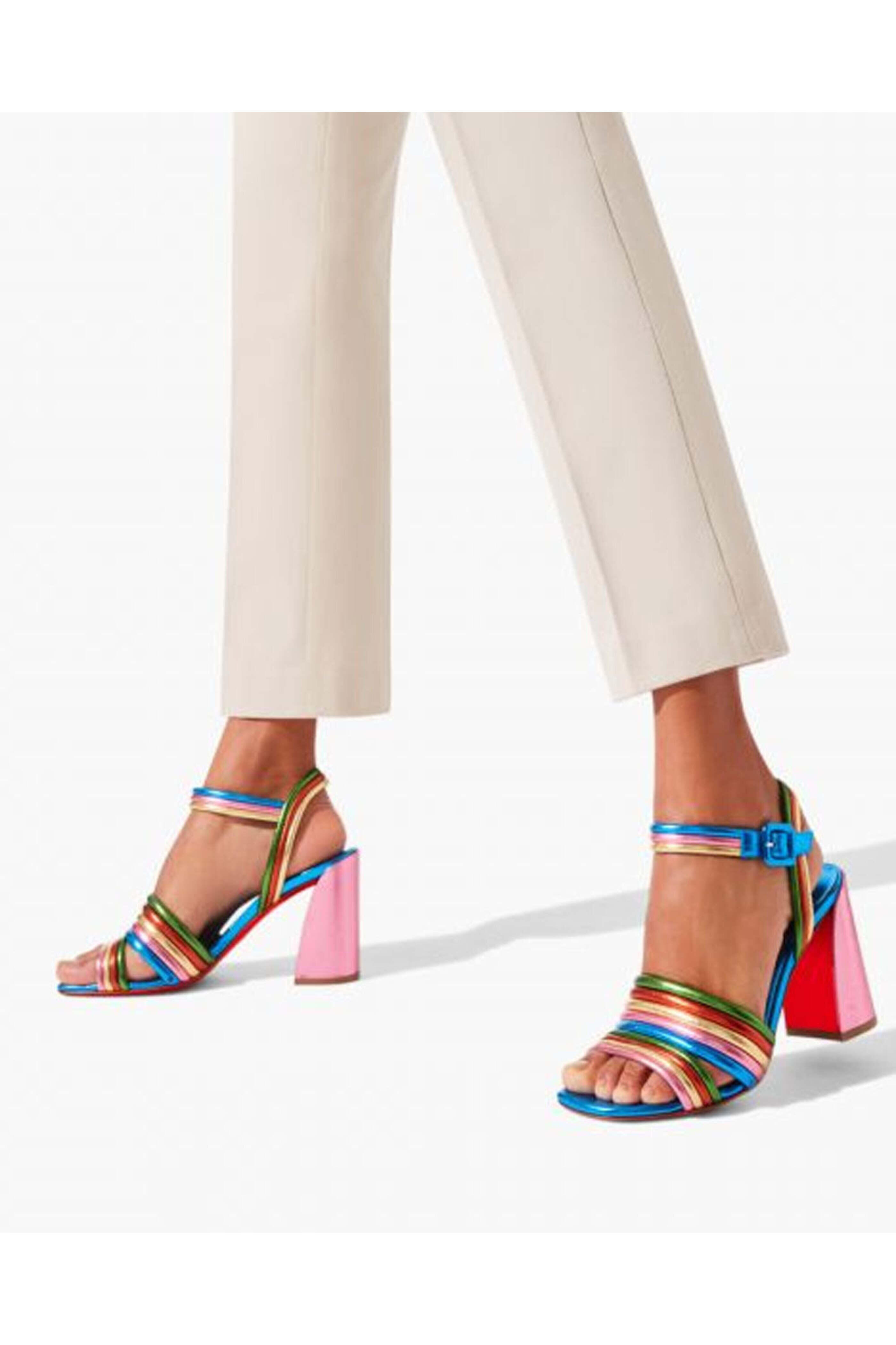 Christian Louboutin - Multicolor Manola 85 Sandal