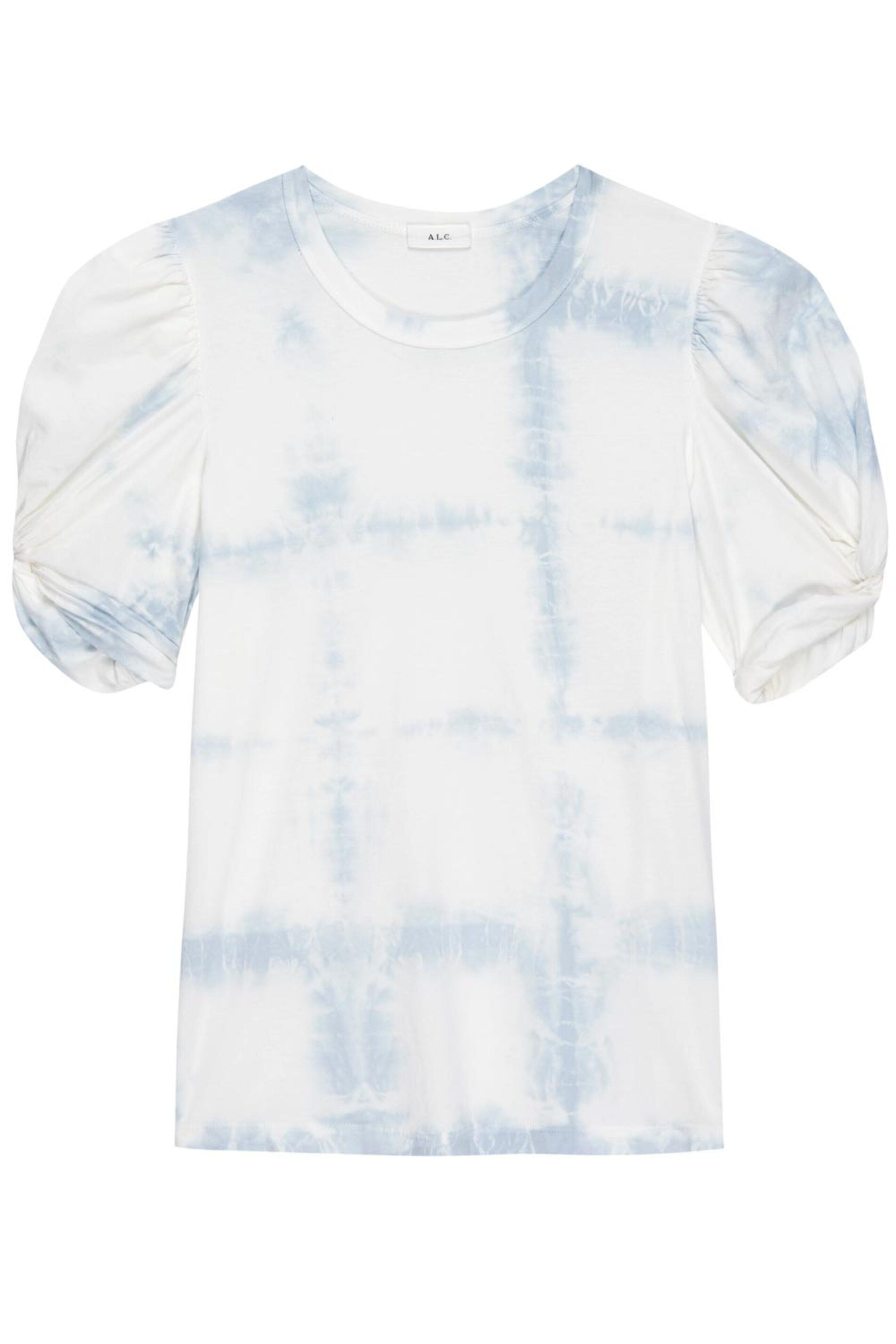 A.L.C. - Ice Blue Tie Dye Kati Tee
