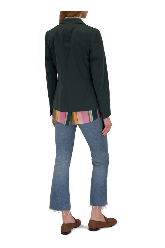 Akris Punto - Multicolor Stripe Cotton Blouse